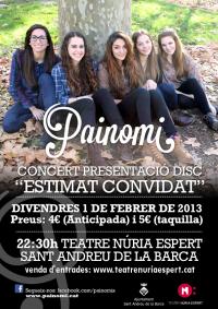 Invitacions pel concert de PAINOMI als antics abonats i abonades