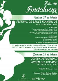 Festival de ball flamenc pel Dia d'Andalusia al Teatre Núria Espert